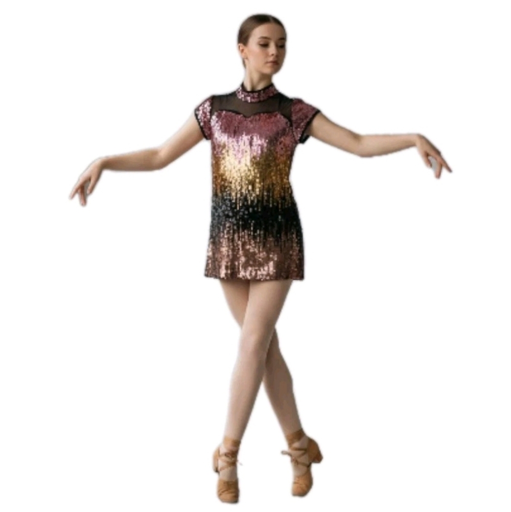 Weissman Dress Girls XLC Performance Sequin